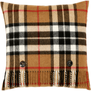 Tartan Kissen Camel Thompson