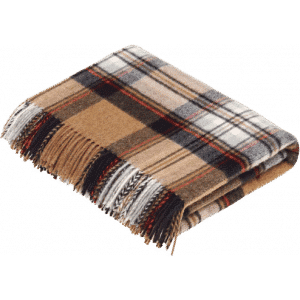 Tartan Decke Camel Stewart