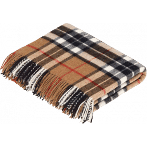 Tartan Decke Camel Thompson