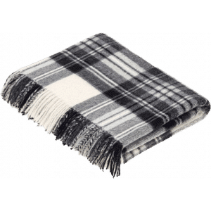 Tartan Decke Dress Grey Stewart